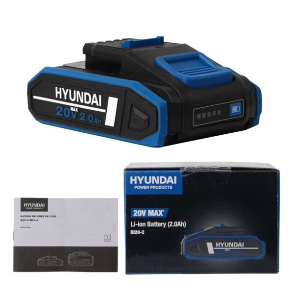 B120-2-3 Baterías BI20-2 HYUNDAI de LI-ION 20V 2.0 Ah