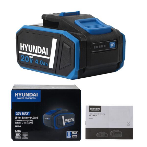 B120-4-4 Baterías BI20-4 HYUNDAI de LI-ION 20V 4.0 Ah
