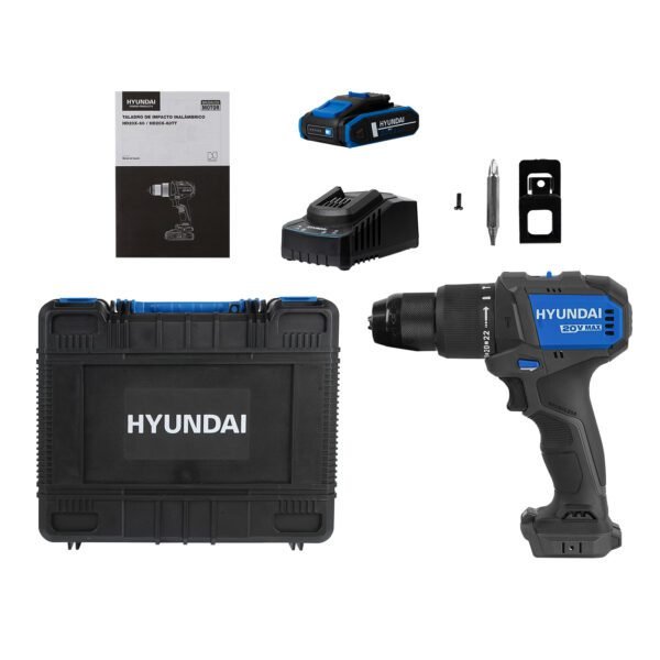 HD20X-60TT-7 Taladro inalámbrico HYUNDAI HD20X-60TT 20V